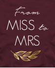 from miss to mrs